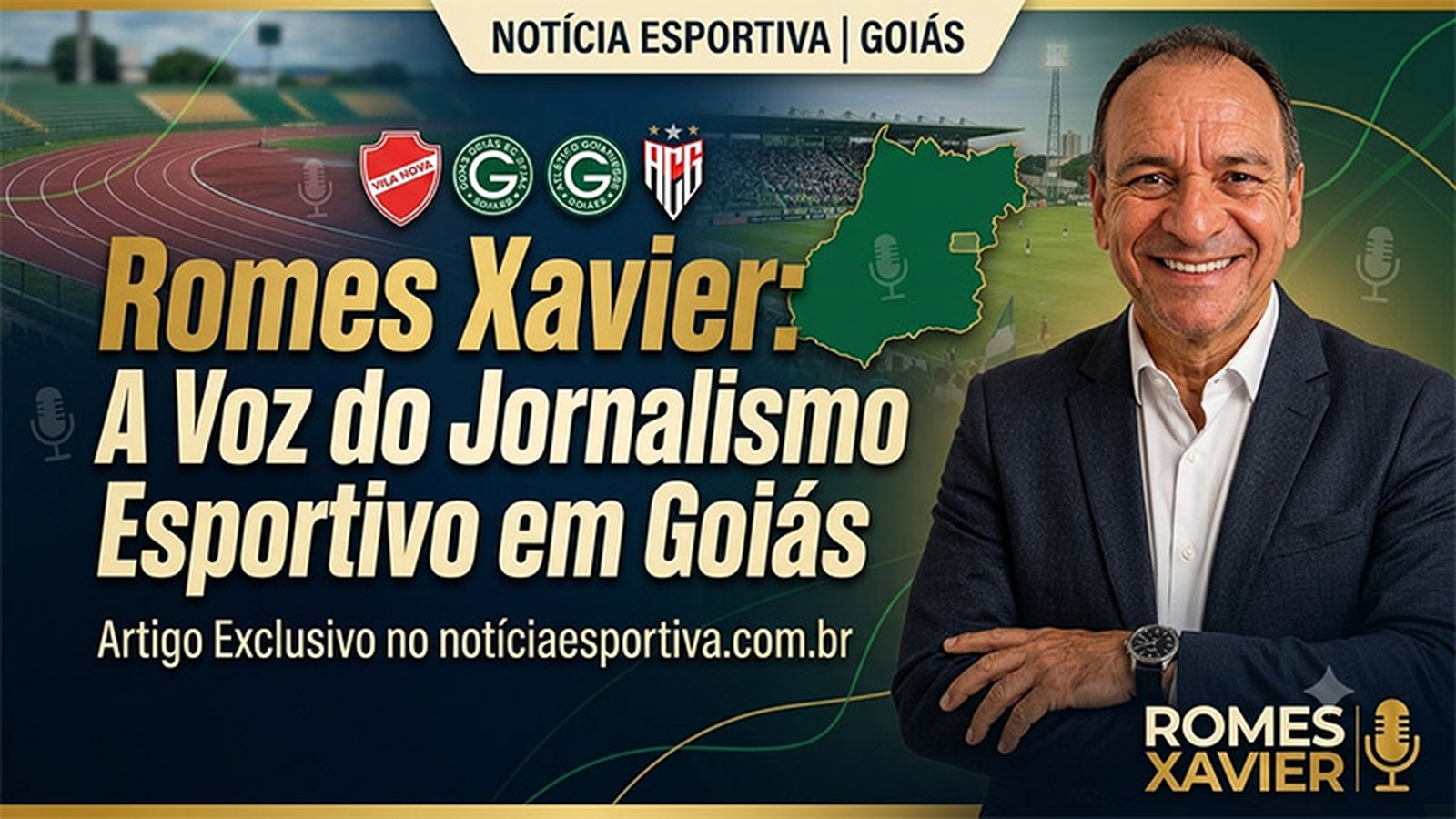 Romes Xavier: A Voz do Jornalismo Esportivo em Goiás